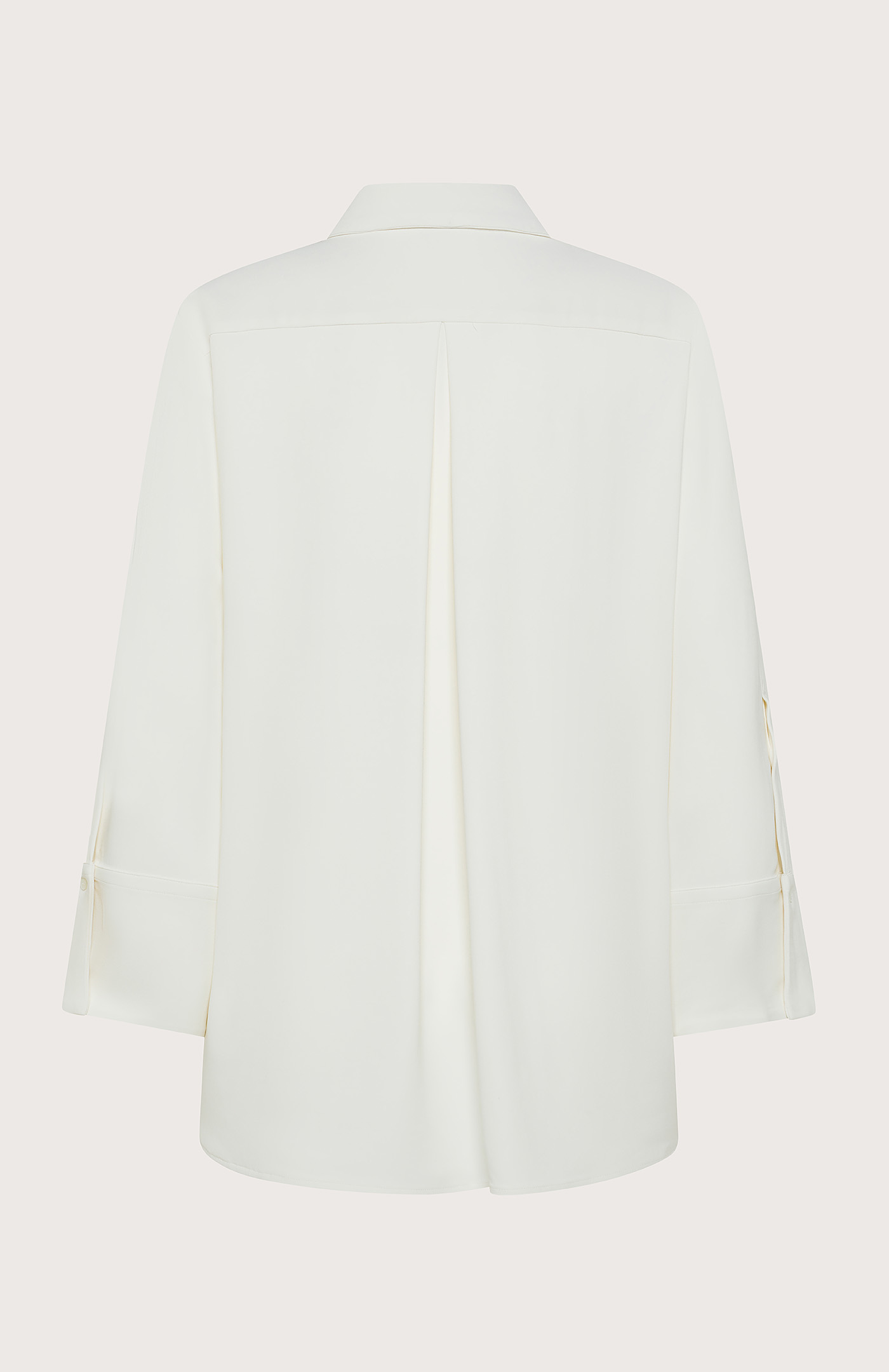 Long viscose crêpe cady shirt | Seventy Venezia