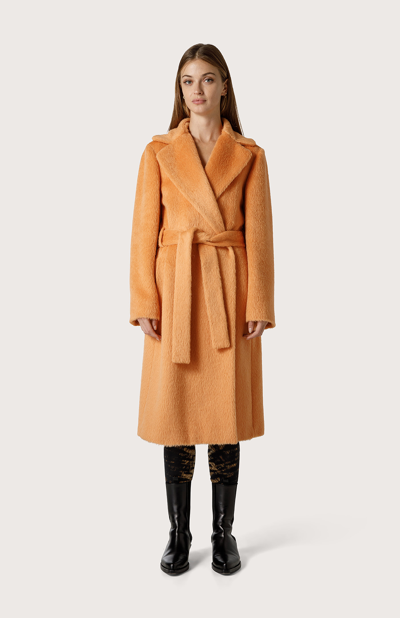 Alpaca discount blend coat