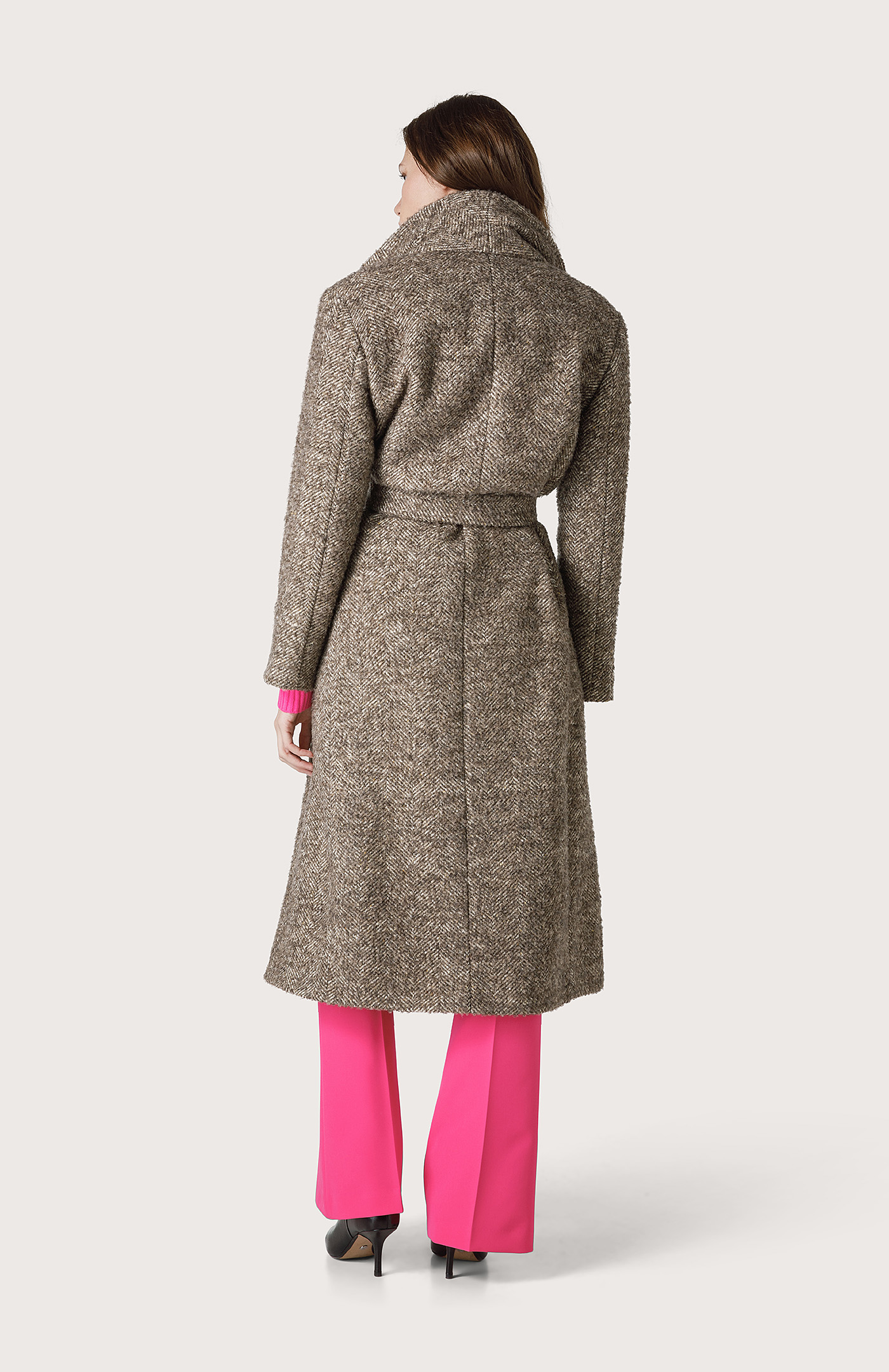 Herringbone coat Col. Brown Seventy®