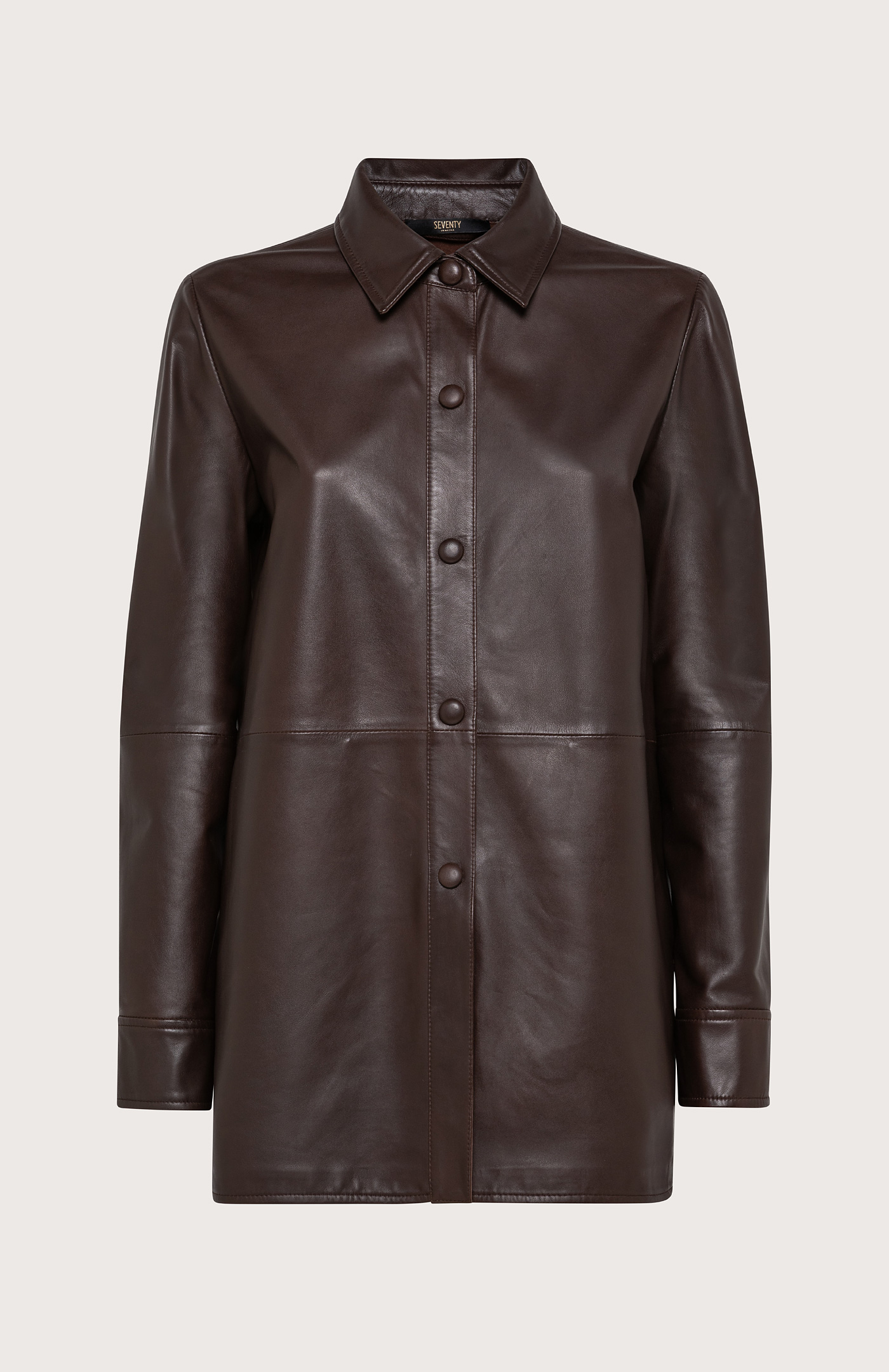 nappa leather shirt