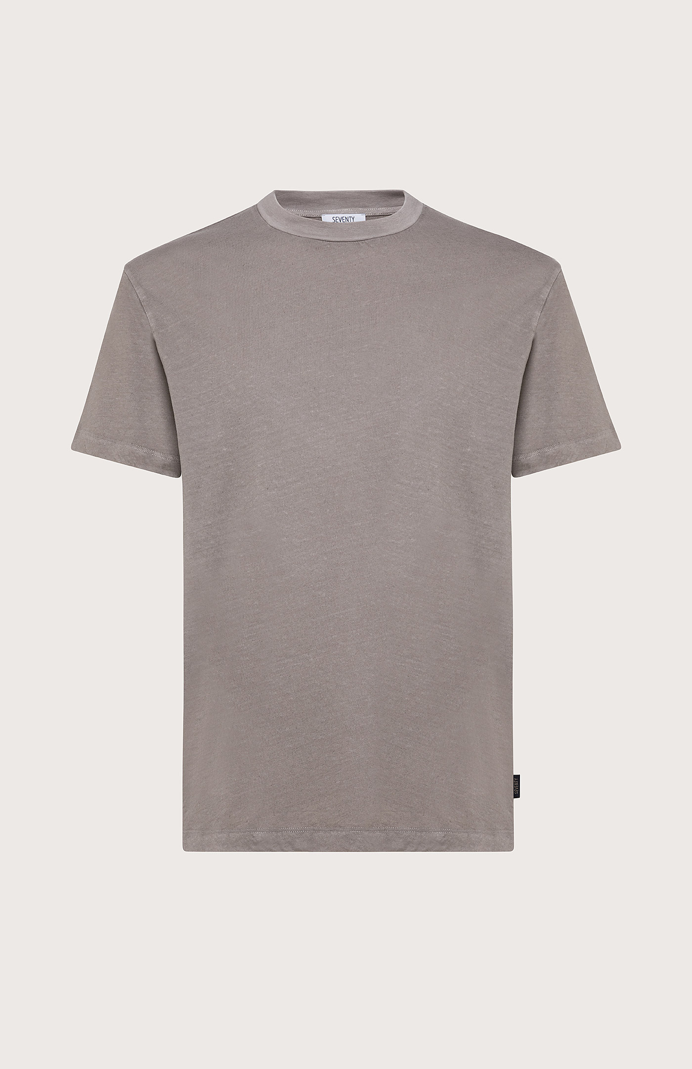 black linen tee shirt