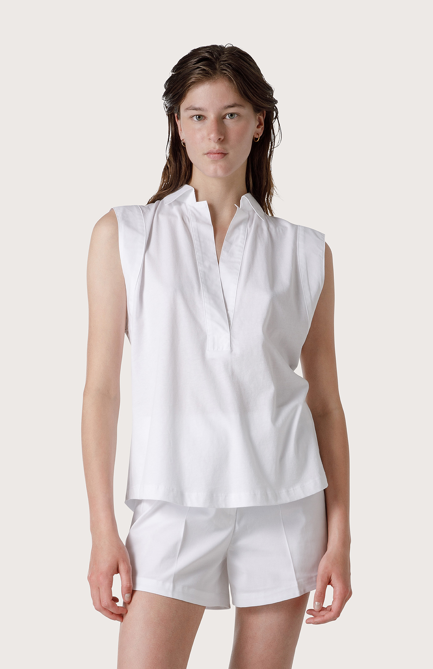 Polo-collar top | Seventy Venezia