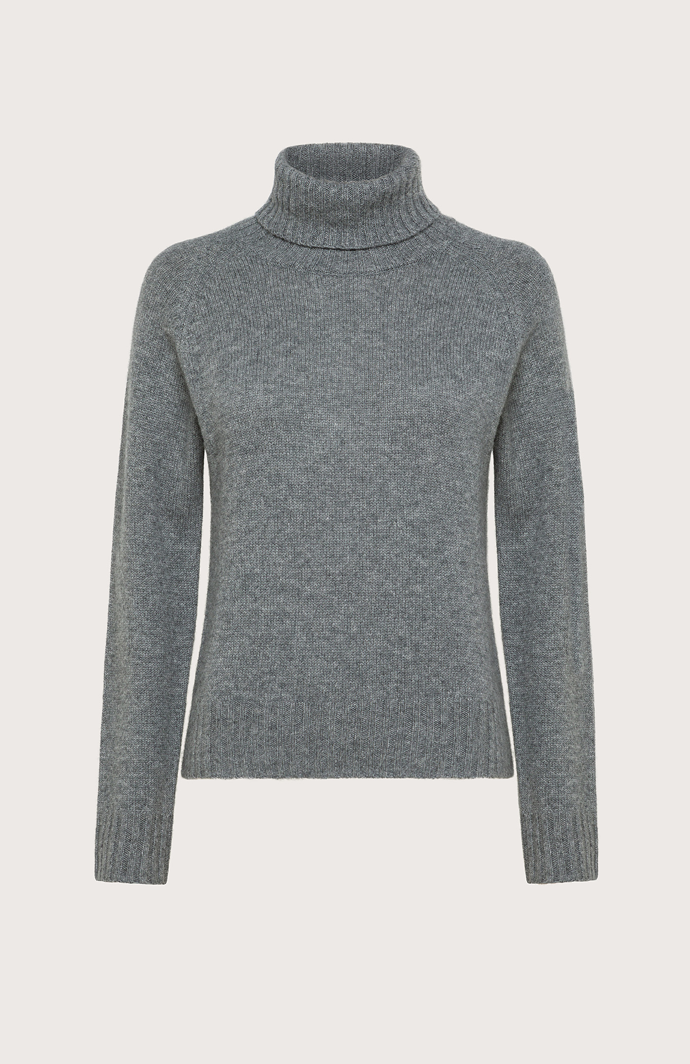Seventy Maglione cashmere a collo alto Grigio Sottocosto