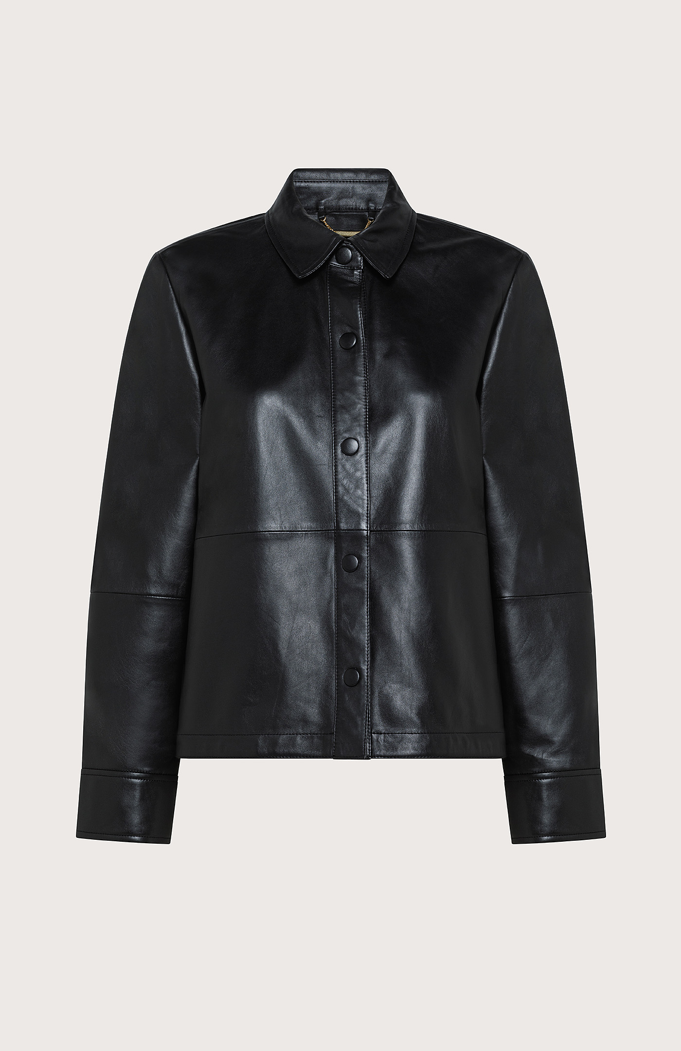 nappa leather shirt