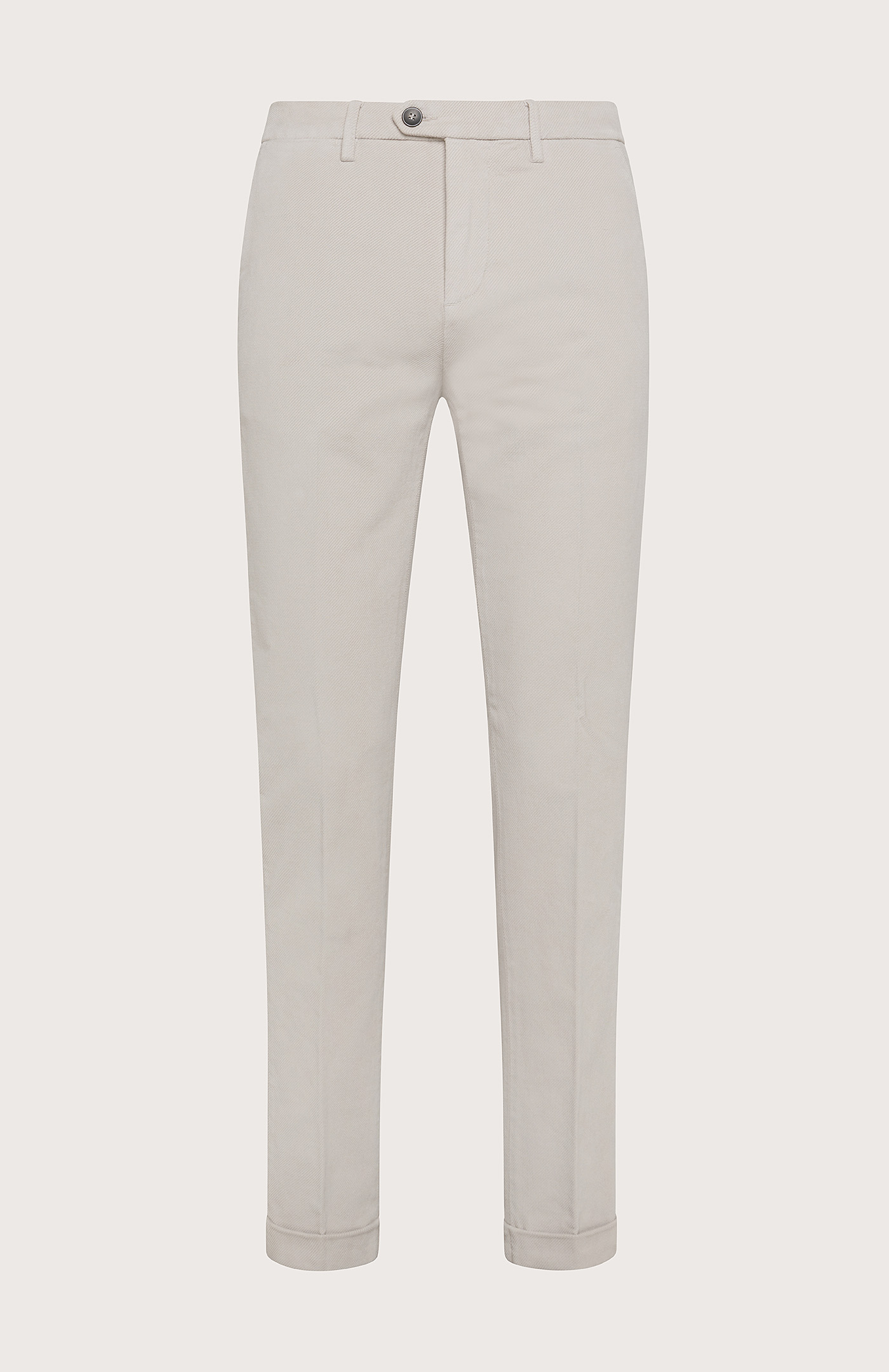 Cement Grey Cotton Trouser For Women | Solid Regular Fit | सादा /SAADAA