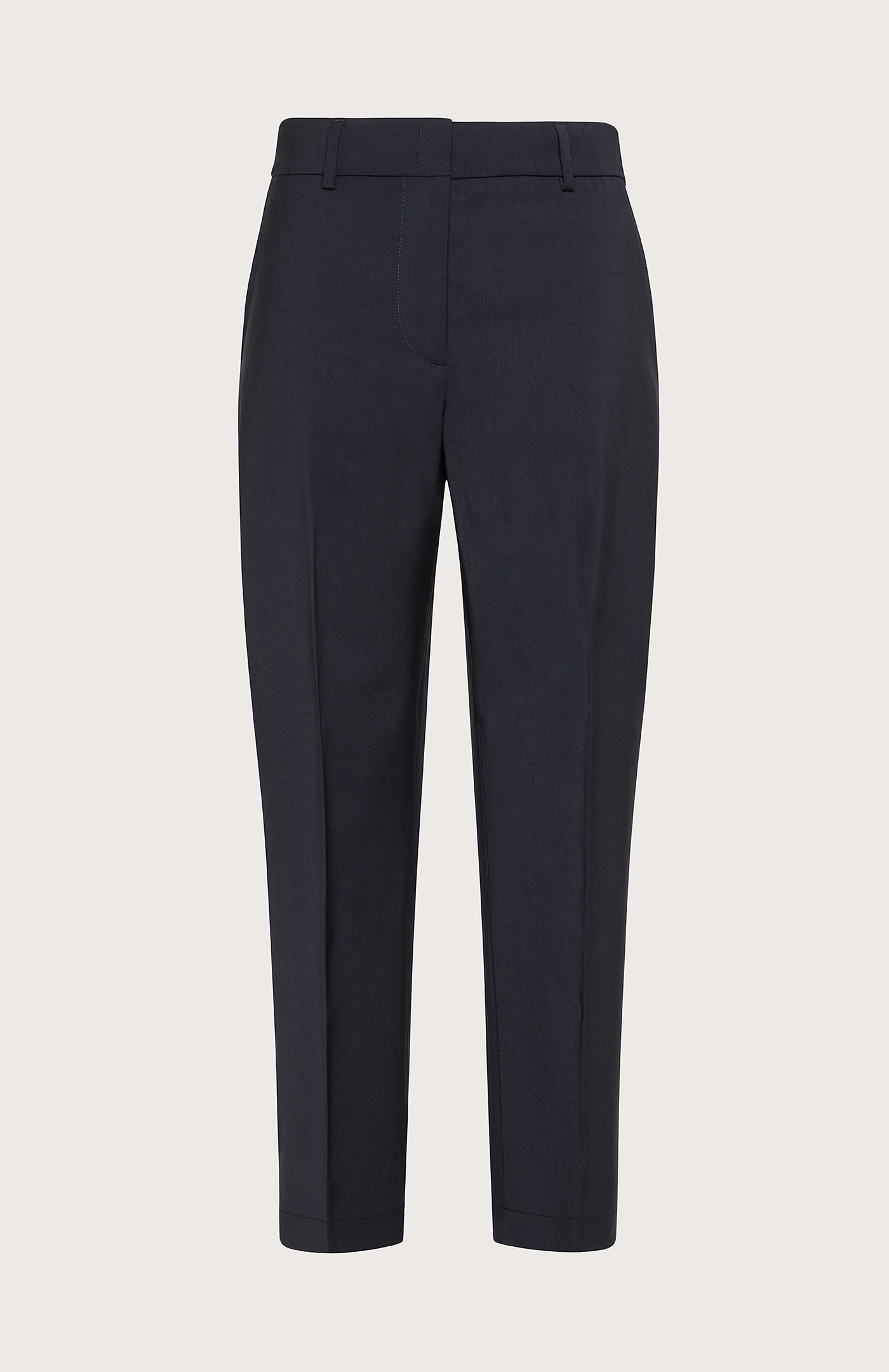 Buy Men Navy Solid Carrot Fit Casual Trousers Online - 804904 | Peter  England