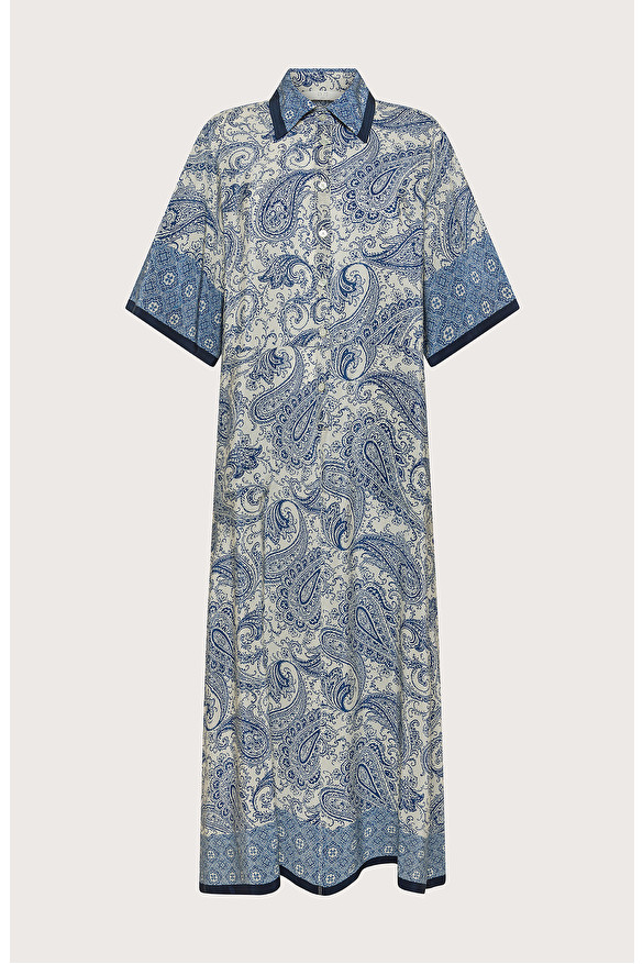 Abito chemisier in viscosa stampata -  | Seventy Venezia