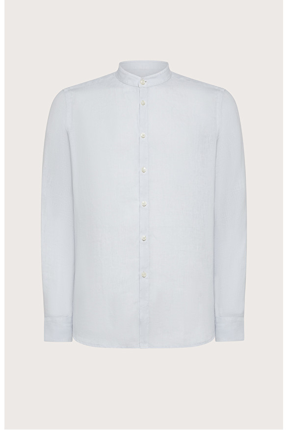 Regular fit shirt made of pure linen -  | Seventy Venezia