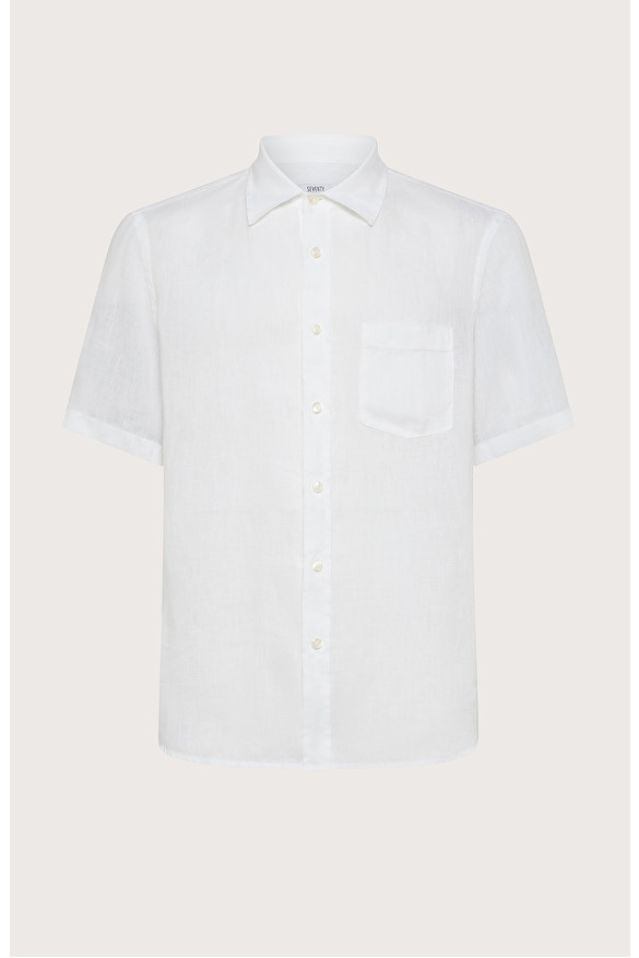 Soft fit shirt made of pure linen -  | Seventy Venezia
