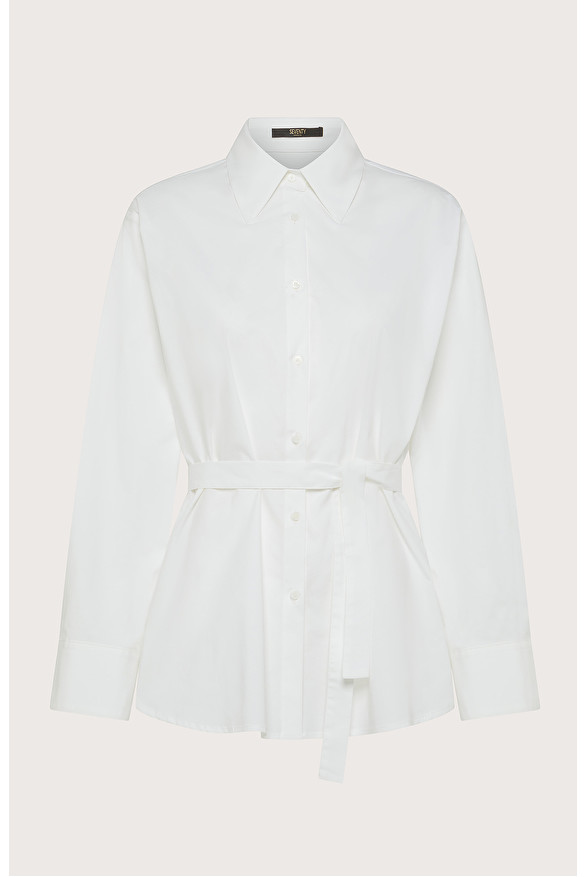 売れ筋商品|||マッシモ ドゥッティ シャツ レディース トップス TEXTURED  - Button-down blouse - white Women's White Shirts - Massimo Dutti - US