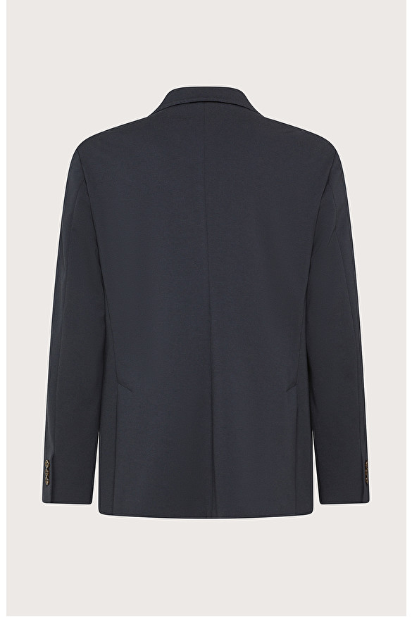 Giacca decostruita monopetto regular fit in jersey tecnico stretch -  | Seventy Venezia