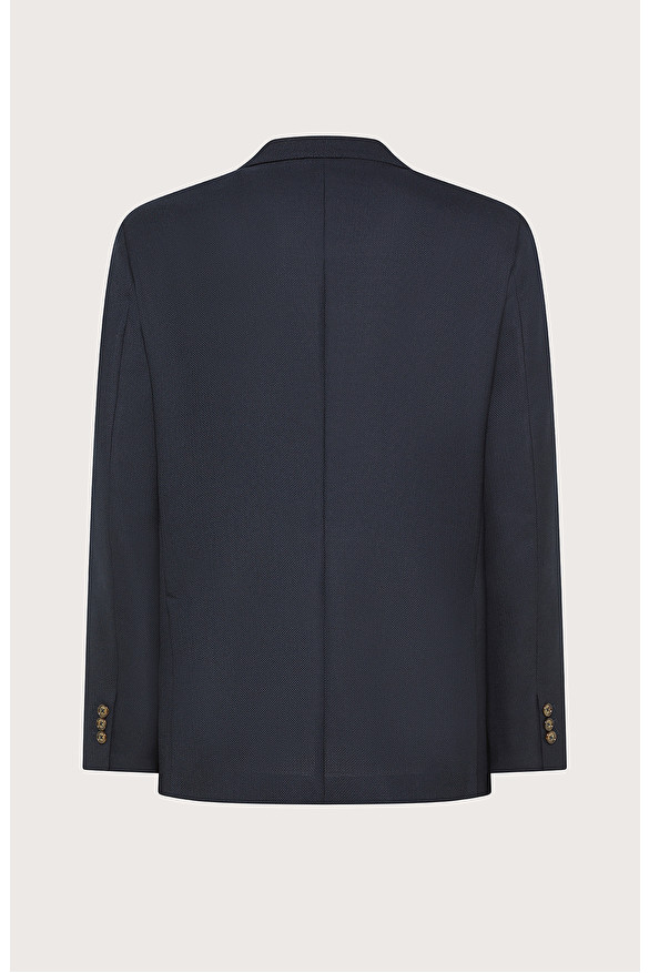 Giacca decostruita monopetto regular fit in misto lana armaturata -  | Seventy Venezia