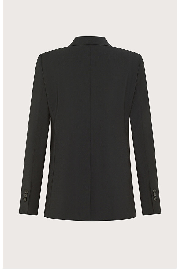 Double-breasted jacket in cool wool | Seventy Venezia