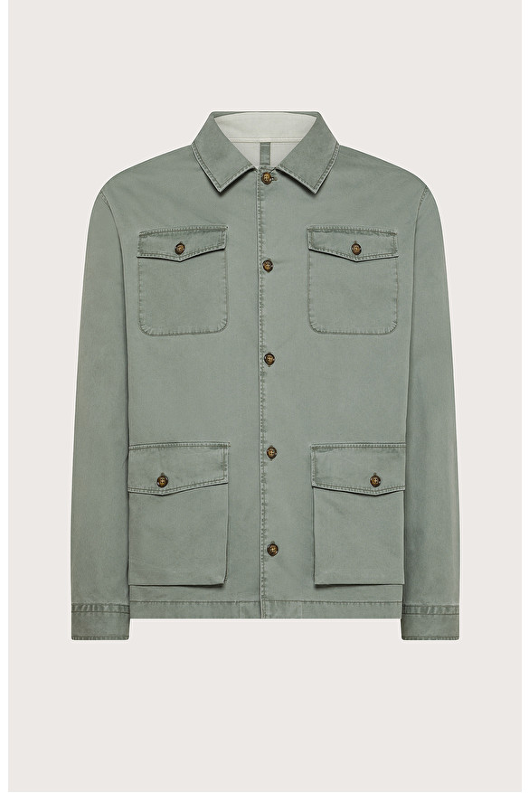 Field jacket in cotone délavé -  | Seventy Venezia