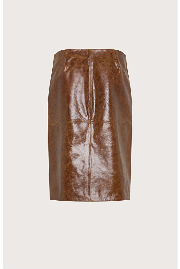 High quality Vintage Cache D'or Brown Pencil Skirt (S)