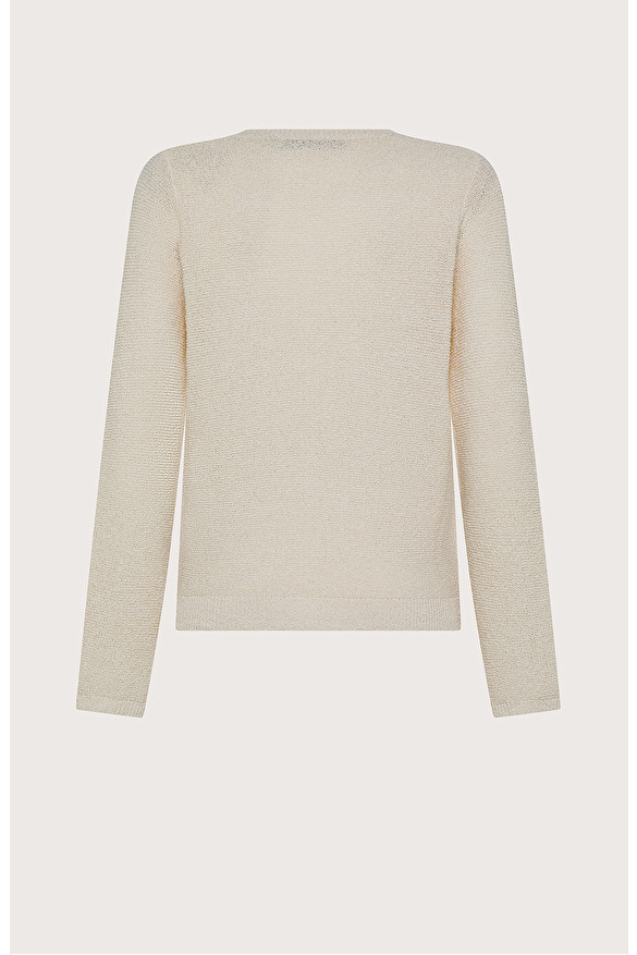 Maglia girocollo in filato fiammato -  | Seventy Venezia