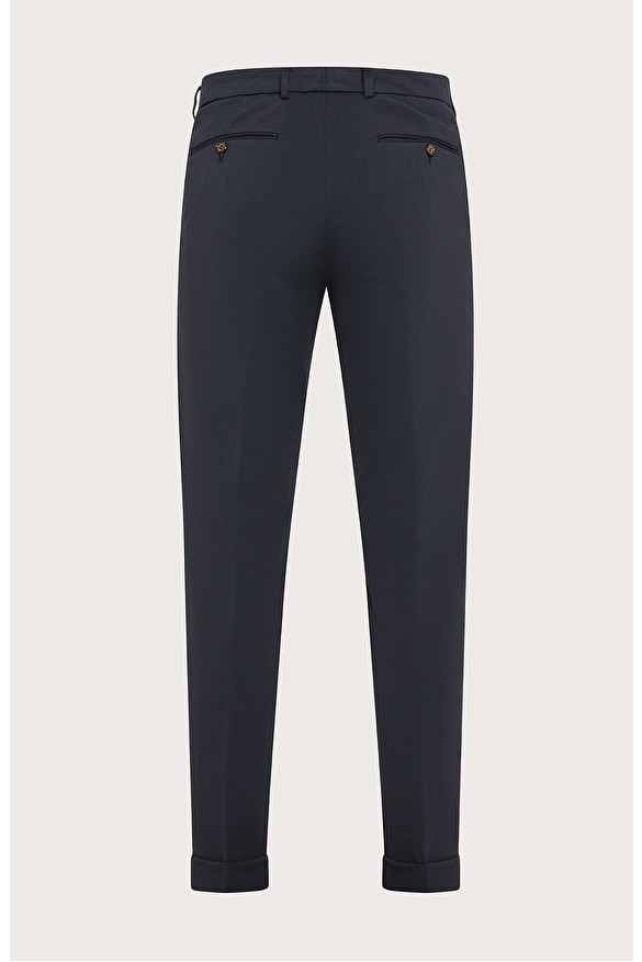 Chino trousers in stretch technical jersey | Seventy Venezia