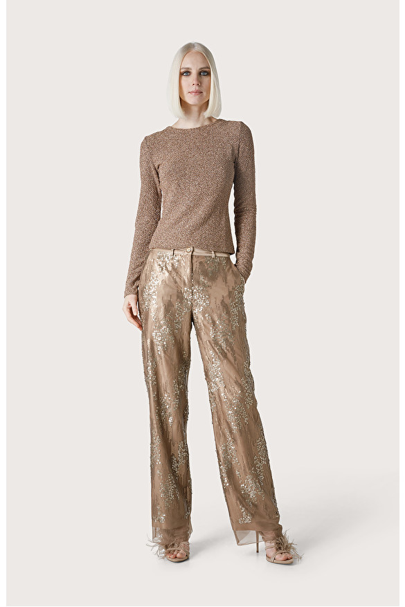 新品 emiriawiz Classical tweed tuck pants Classic And Chic Wide-Leg Trouser Pants | Windsor