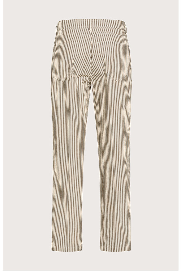 Straight-leg trousers with striped pleats -  | Seventy Venezia