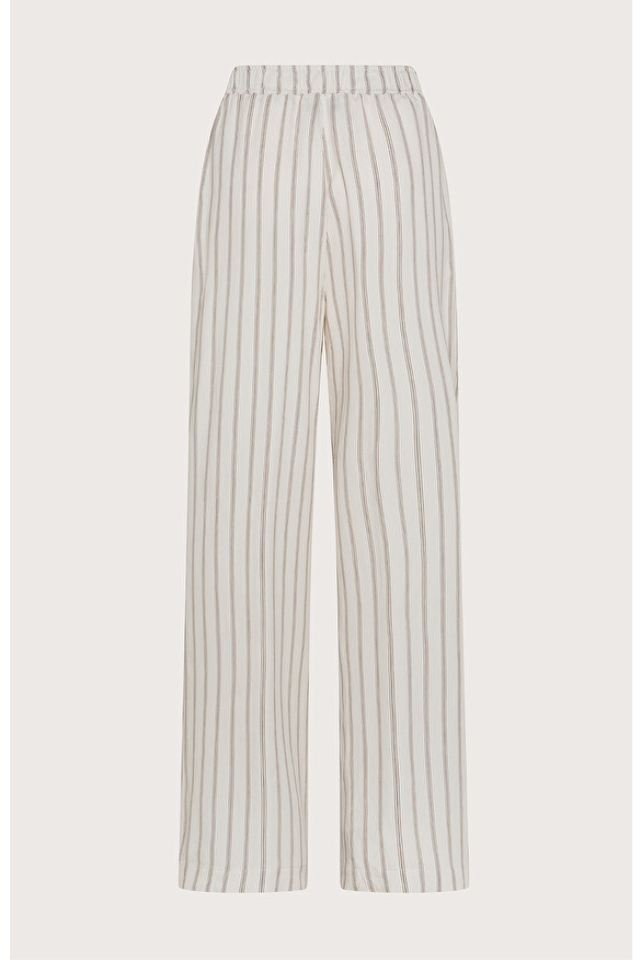 Long elasticated trousers in multi-stripe pinstripe -  | Seventy Venezia