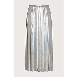 Laminated pleated skirt - Col. Grey | Seventy®